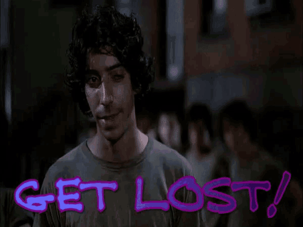 Get Out Get Lost GIF