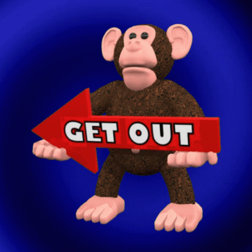 Get Out Get Out Of Here GIF