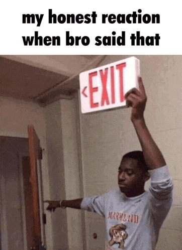Get Out Meme