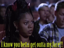 Get Outta My Face Get Out Of My Face GIF. This 264 x 200 animated GIF is part of our take my strong hand collection. Related themes include angry, mad…