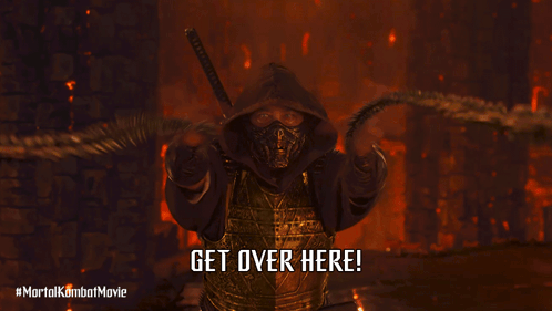Get Over Here Scorpion GIF. This 498 x 281 animated GIF is part of our scorpion get over here collection. Related themes include get over here. Created by…