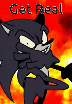 Get Real Sonic The Hedgehog GIF
