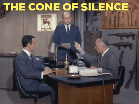 Get Smart The Cone Of Silence GIF. This 480 x 360 animated GIF is part of our cone of silence collection. Created by rabbieburns. View the original…