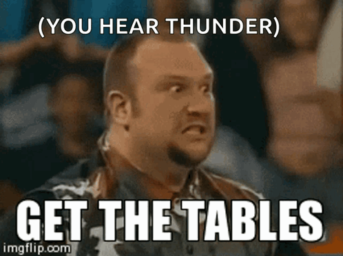 Get The Tables Dudley Boys GIF