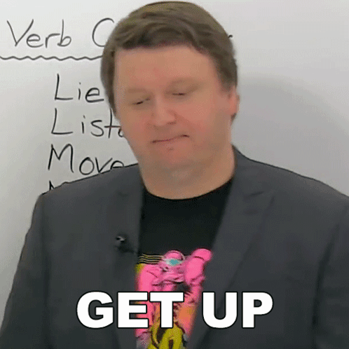 Get Up Alex GIF