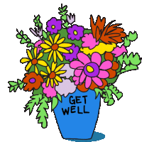 Get Well Get Well Soon Sticker