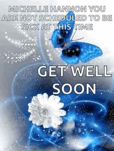 Get Well Soon Sparkles GIF