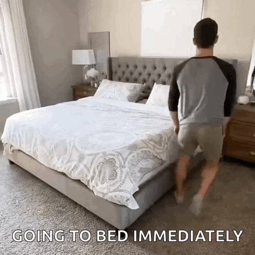 Getting Into Bed Daniel Labelle GIF