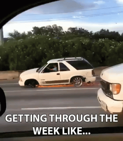 Getting Through The Week GIF. This 435 x 498 animated GIF is part of our looks like i picked the wrong week collection. Related themes include over it…