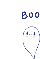 Ghost Cute Sticker