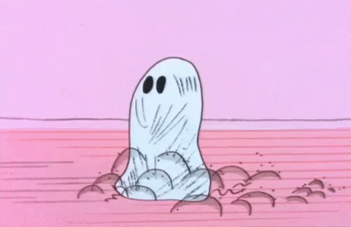 Ghost Halloween GIF. This 498 x 322 animated GIF is part of our pigpen charlie brown collection. Related themes include ghost, halloween, spooky. Created by…