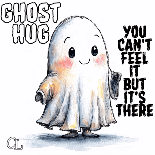 Ghost Hug Ghost Hugs GIF