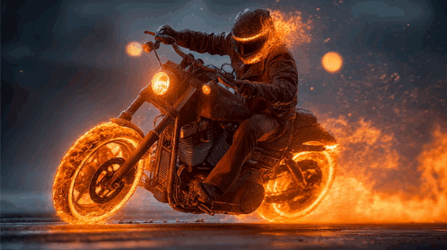 Ghost Rider Motorcycle GIF