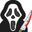Ghostface Sticker