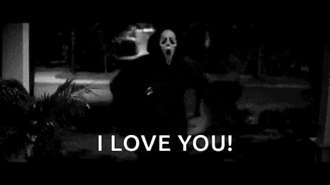 Ghostface Running GIF