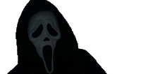Ghostface Scream Sticker