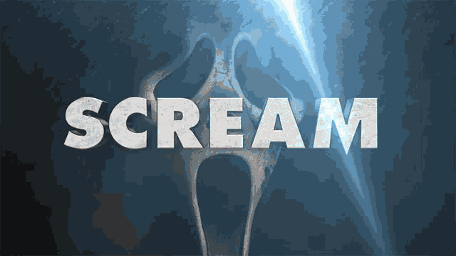 Ghostface Scream GIF