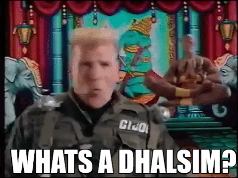 Gi Joe Street Fighter 2 Action Figure Commercial Dhalsim GIF