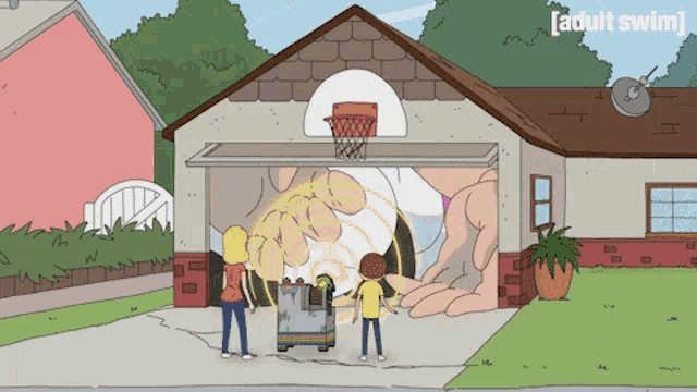 Giant Woman Scared GIF