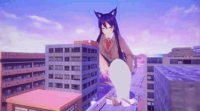 Giantess Growth Ddlc GIF