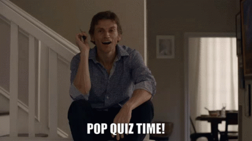 Gideon Emery Pop Quiz Time GIF. This 498 x 280 animated GIF is part of our quiz time collection. Created by Formaldehyde. View the original animation, share…
