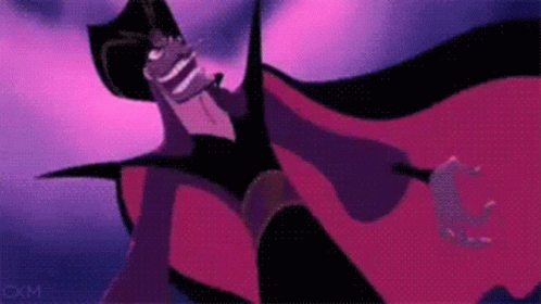 Giggly Villain GIF