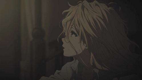 Gilbert Pulls Violet In A Hug Violet Evergarden Gilbert Bougainvillea GIF