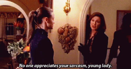 Gilmore Girls Sarcasm GIF