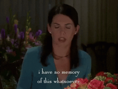 Gilmore Girls Season 1 Episode 7 GIF. This 480 x 362 animated GIF is part of our i have no memory of this place collection. Created by Bellalaurens25. View…
