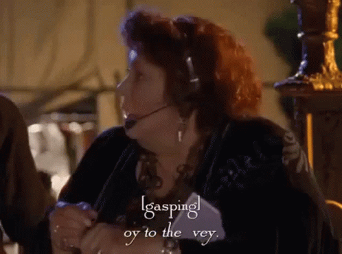 Gilmore Girls GIF. This 498 x 370 animated GIF is part of our oy vey collection. Created by ccannilla00. View the original animation, share it, or browse…