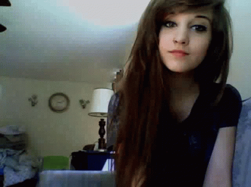 Girl Emo GIF