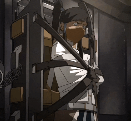 Girl In Straitjacket Korra GIF