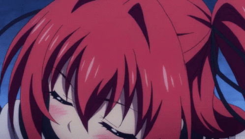 Girl Shy GIF. This 498 x 283 animated GIF is part of our testament of sister new devil collection. Related themes include anime, blushing, happy. Created by…