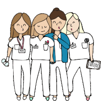 Girls Animation Sticker