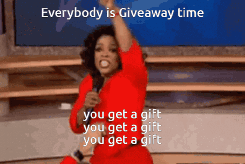Giveawaytime GIF. This 498 x 334 animated GIF is part of our oprah you get a car collection. Created by 15013811215. View the original animation, share it…