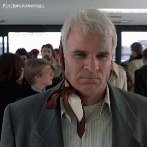 Glaring Neal Page GIF