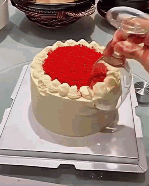 Glass Cake GIF