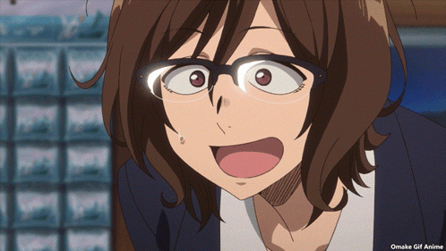 Glasses Anime GIF