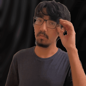 Glasses Surprised GIF. This 300 x 300 animated GIF is part of our incredulous collection. Related themes include amazed, astonished, blinking. Created by…