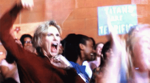 Glee Sue Sylvester GIF