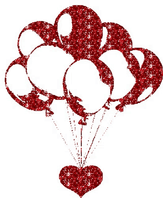 Glittery Balloons Glittery Heart Meme