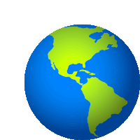 Globe Joypixels Sticker