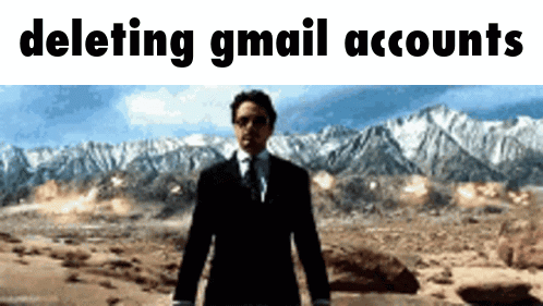 Gmail Deleting Gmail GIF