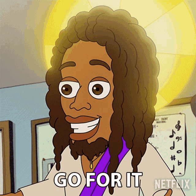 Go For It Jesus GIF