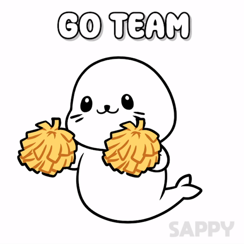 Go Team Cheerleader GIF. This 498 x 498 animated GIF is part of our go team collection. Created by sappyseals. View the original animation, share it, or…