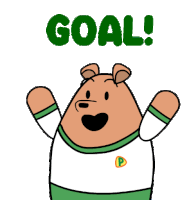 Goal Football Sticker