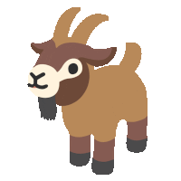 Goat Bleh Sticker
