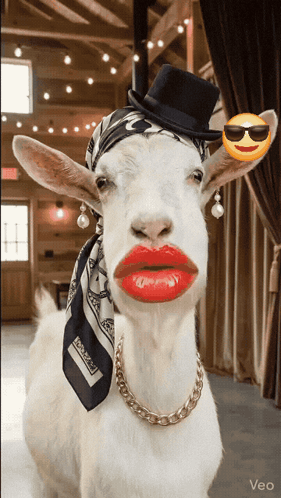 Goat Lips Chewing Gum GIF. This 281 x 498 animated GIF is part of our goat collection. Created by MartanBlanos. View the original animation, share it, or…