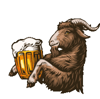 Goat Saq Sticker