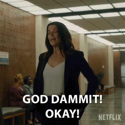 God Dammit Okay Maggie Mcpherson GIF